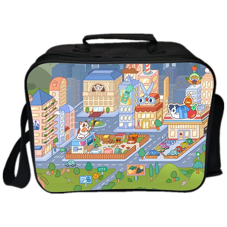 Toca Life World Cooler Bag Insulation Bag Students School Food Storage Box - Image 8