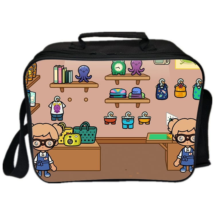 Toca Life World Cooler Bag Insulation Bag Students School Food Storage Box - Image 10