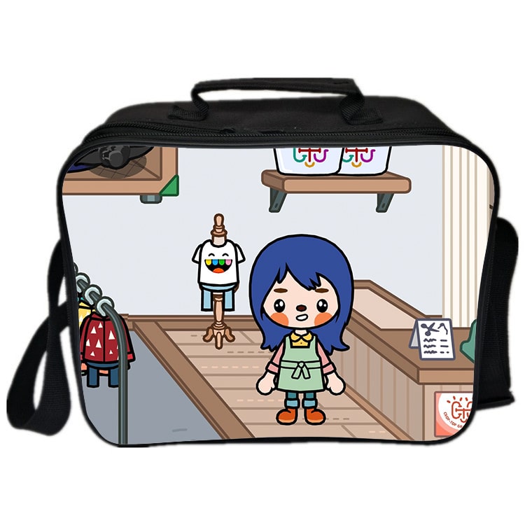 Toca Life World Cooler Bag Insulation Bag Students School Food Storage Box - Image 11