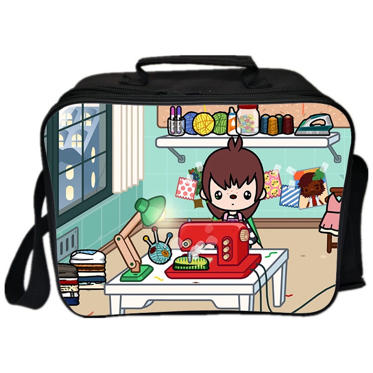 Toca Life World Cooler Bag Insulation Bag Students School Food Storage Box - Image 12
