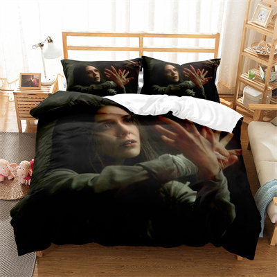 Elizabeth Olsen Comfortable Bedding Three-Piece Soft and Breathable Duvet Cover Gift - Image 16