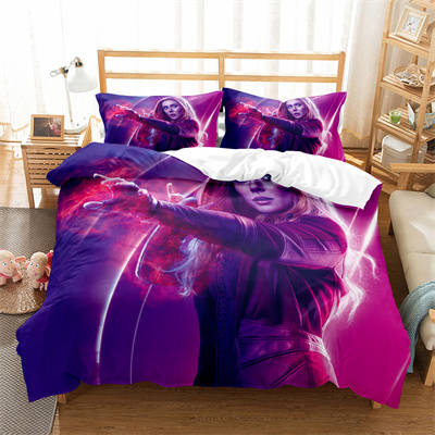 Elizabeth Olsen Comfortable Bedding Three-Piece Soft and Breathable Duvet Cover Gift - Image 7