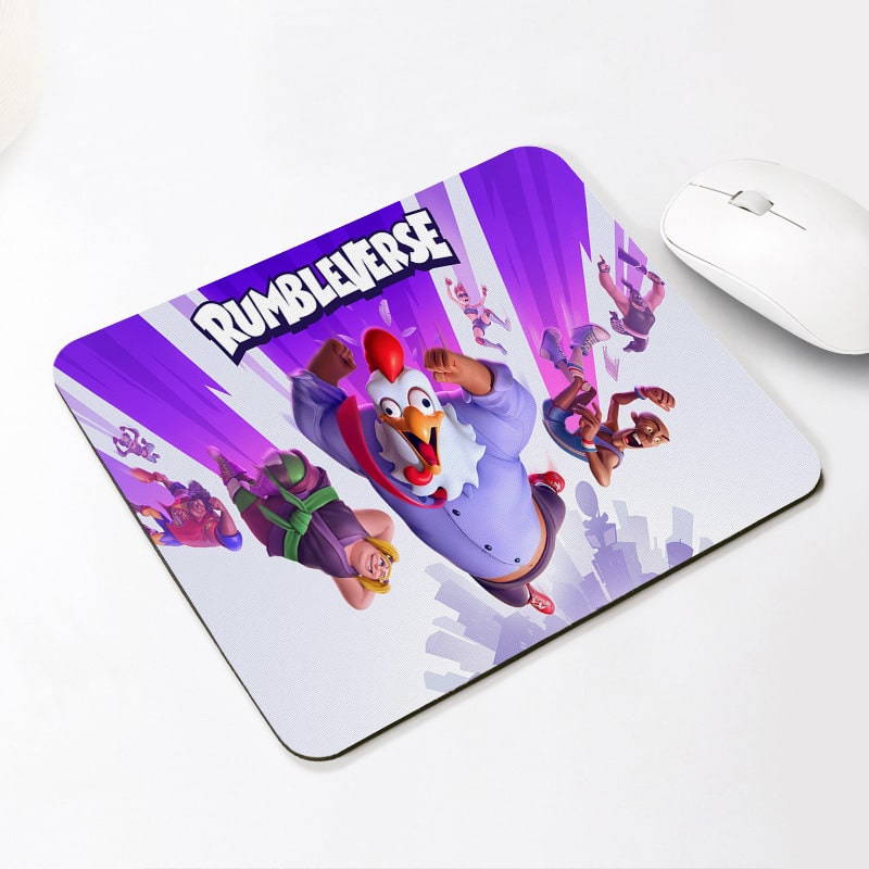 Rumbleverse Pattern Anti-Slip Laptop PC Gaming Mouse Pad