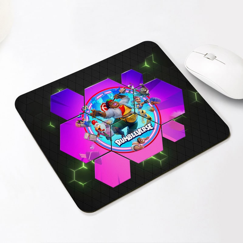 Rumbleverse Pattern Anti-Slip Laptop PC Gaming Mouse Pad - Image 5