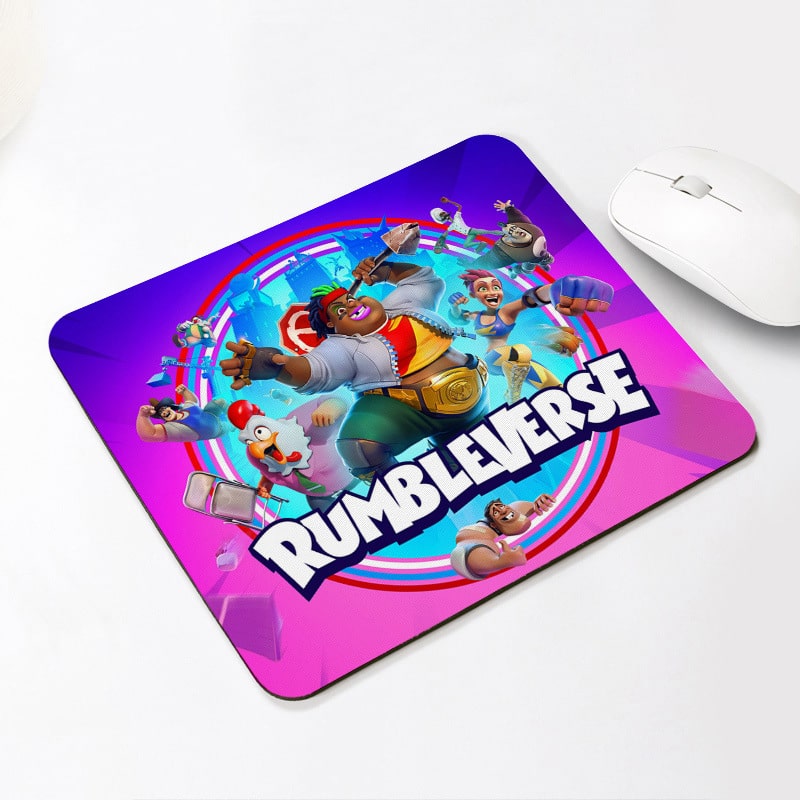 Rumbleverse Pattern Anti-Slip Laptop PC Gaming Mouse Pad - Image 7