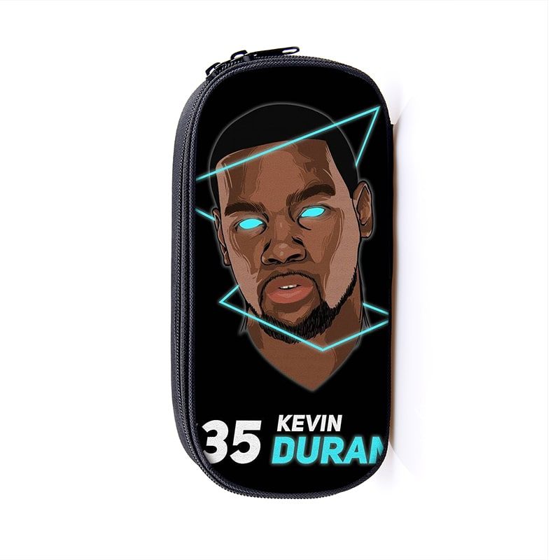 Kevin Durant Large Pencil Case Purse Storage Bags Multifunction Cosmetic Bag - Image 9