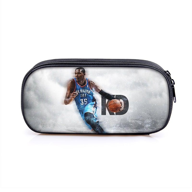 Kevin Durant Large Pencil Case Purse Storage Bags Multifunction Cosmetic Bag - Image 15