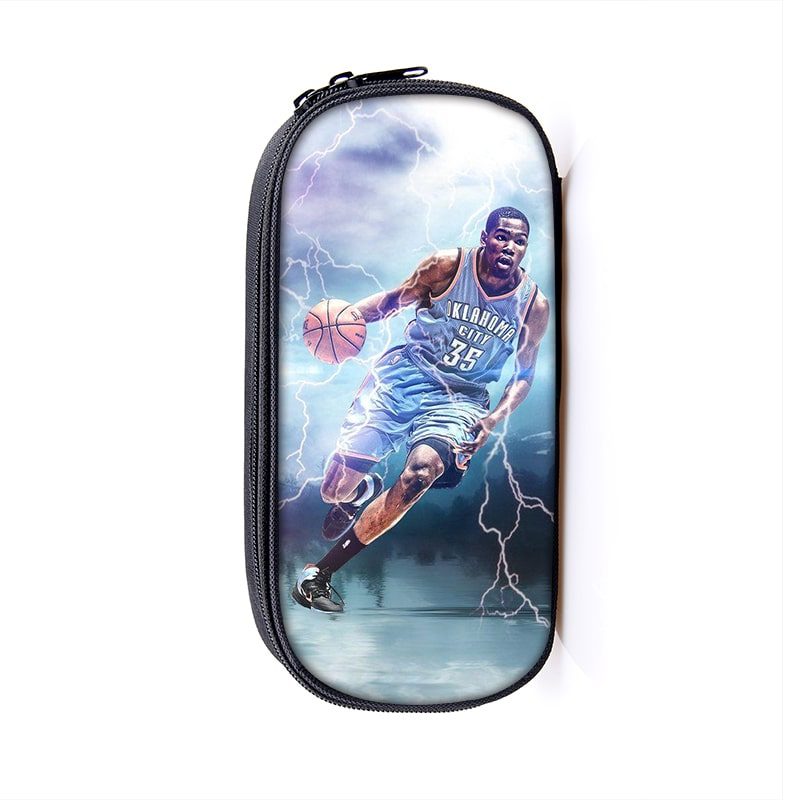 Kevin Durant Large Pencil Case Purse Storage Bags Multifunction Cosmetic Bag - Image 16