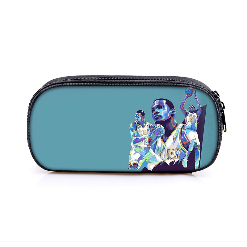 Kevin Durant Large Pencil Case Purse Storage Bags Multifunction Cosmetic Bag - Image 18