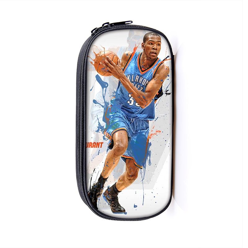 Kevin Durant Large Pencil Case Purse Storage Bags Multifunction Cosmetic Bag - Image 19