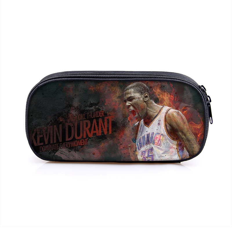 Kevin Durant Large Pencil Case Purse Storage Bags Multifunction Cosmetic Bag - Image 23