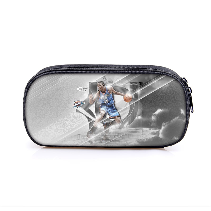 Kevin Durant Large Pencil Case Purse Storage Bags Multifunction Cosmetic Bag - Image 27