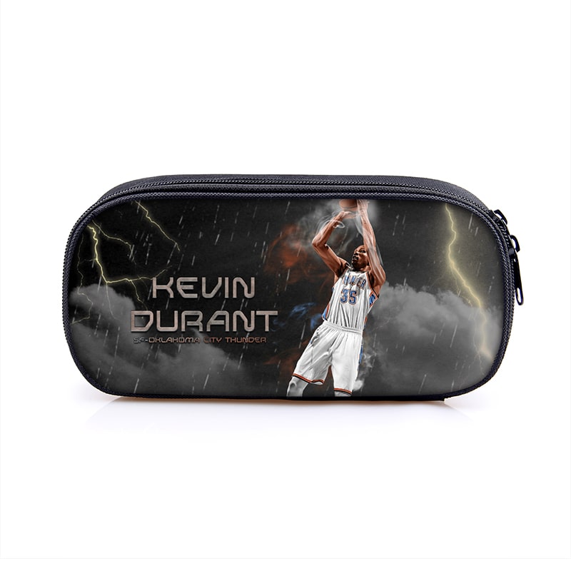 Kevin Durant Large Pencil Case Purse Storage Bags Multifunction Cosmetic Bag - Image 35