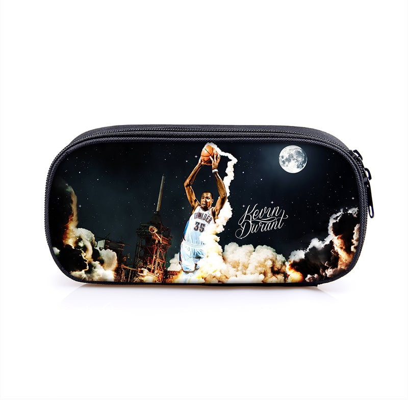 Kevin Durant Large Pencil Case Purse Storage Bags Multifunction Cosmetic Bag - Image 31