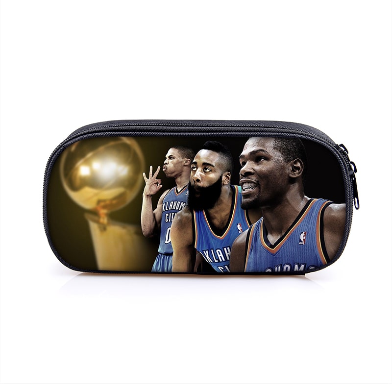 Kevin Durant Large Pencil Case Purse Storage Bags Multifunction Cosmetic Bag - Image 37