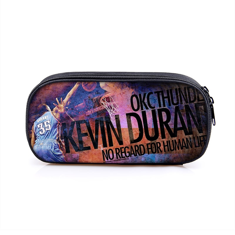 Kevin Durant Large Pencil Case Purse Storage Bags Multifunction Cosmetic Bag - Image 38