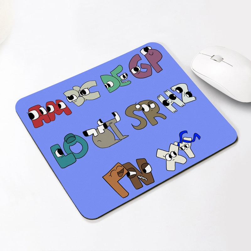 Alphabet Lore Mouse Pad Natural Rubber Washable - Image 9