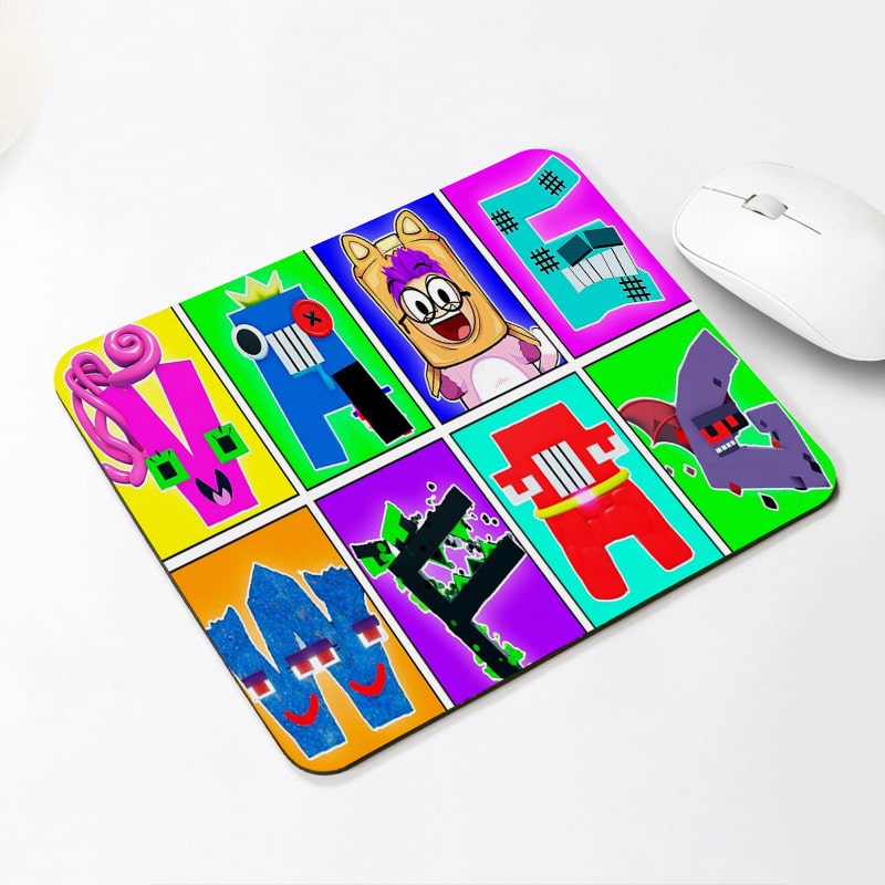 Alphabet Lore Mouse Pad Natural Rubber Washable - Image 12