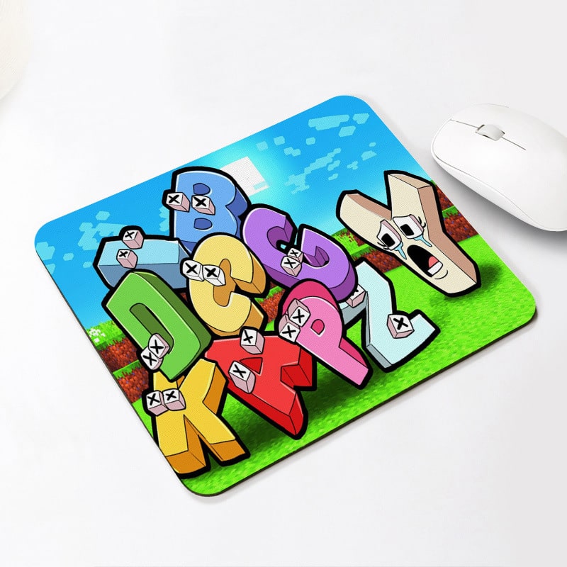 Alphabet Lore Mouse Pad Natural Rubber Washable - Image 13