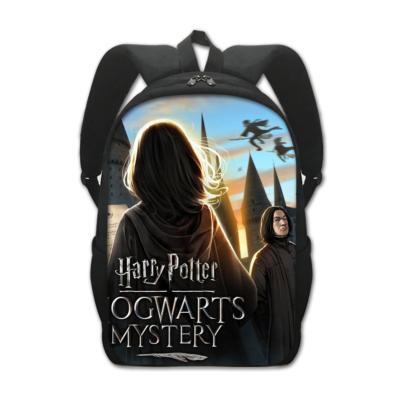 Hogwarts Backpack Kids Youth Student High Capacity Waterproof School Bag Birthday Gifts - Image 5