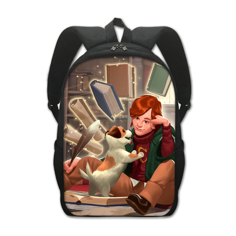 Hogwarts Backpack Kids Youth Student High Capacity Waterproof School Bag Birthday Gifts - Image 3