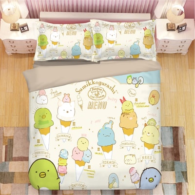 Sumikkogurashi Comfortable Bedding Three-Piece Soft and Breathable Duvet Cover - Image 12