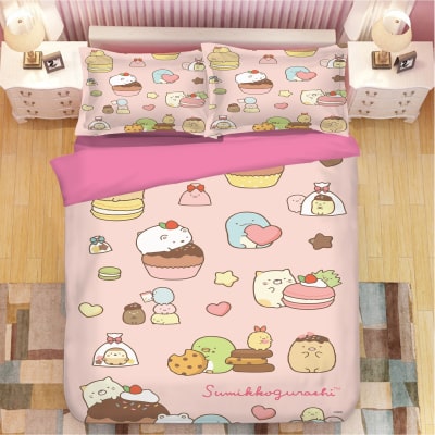 Sumikkogurashi Comfortable Bedding Three-Piece Soft and Breathable Duvet Cover - Image 15