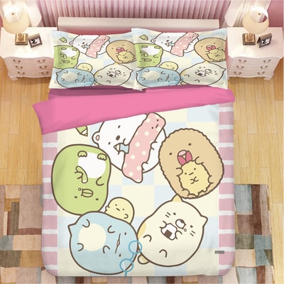 Sumikkogurashi Comfortable Bedding Three-Piece Soft and Breathable Duvet Cover - Image 23