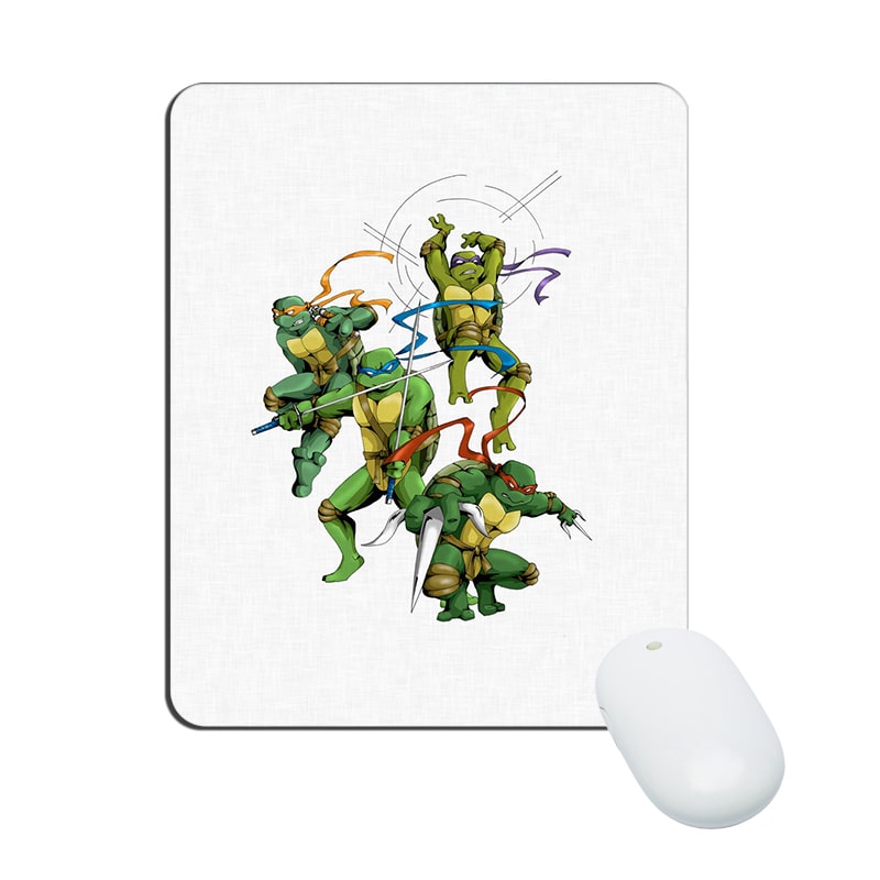 Teenage Mutant Ninja Turtles Mouse Pad Natural Rubber Washable - Image 12