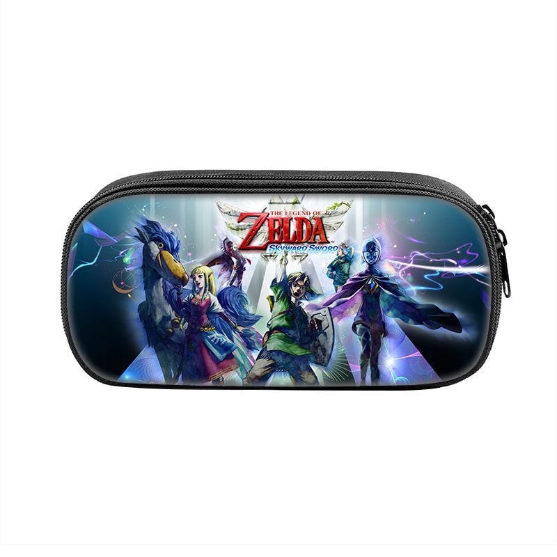 The Legend of Zelda Breath of the Wild Cosmetic Bags Boys Girls Children Large Pencil Case Purse Storage Bags Women Men Multifunction Makeup Bag - Image 19