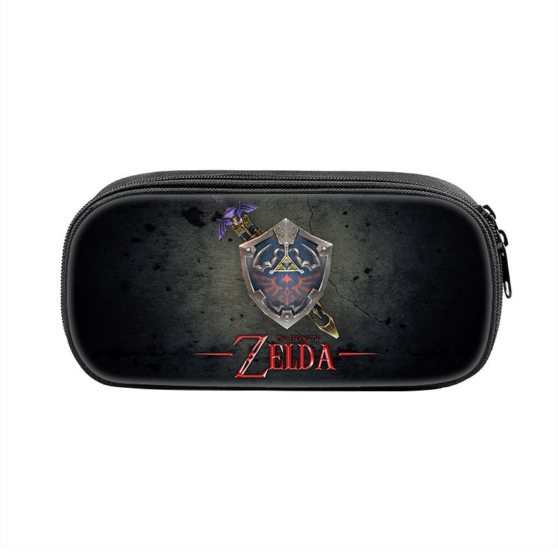 The Legend of Zelda Breath of the Wild Cosmetic Bags Boys Girls Children Large Pencil Case Purse Storage Bags Women Men Multifunction Makeup Bag - Image 4