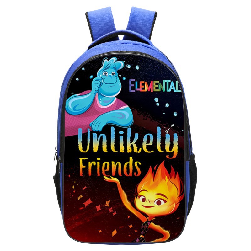 Elemental Backpack School Bag Blue