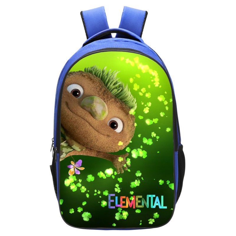 Elemental Backpack School Bag Blue - Image 10