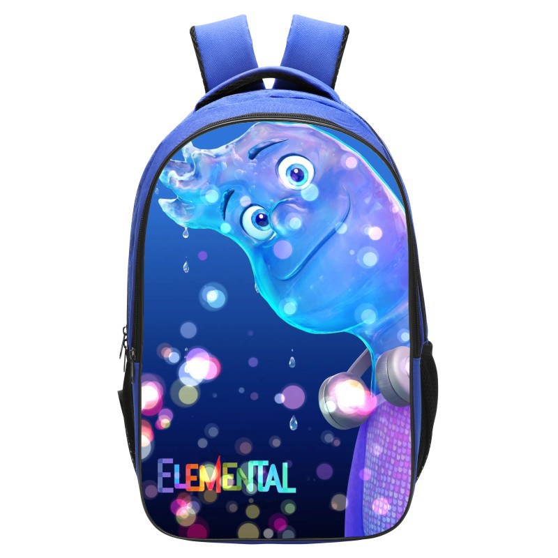 Elemental Backpack School Bag Blue - Image 11