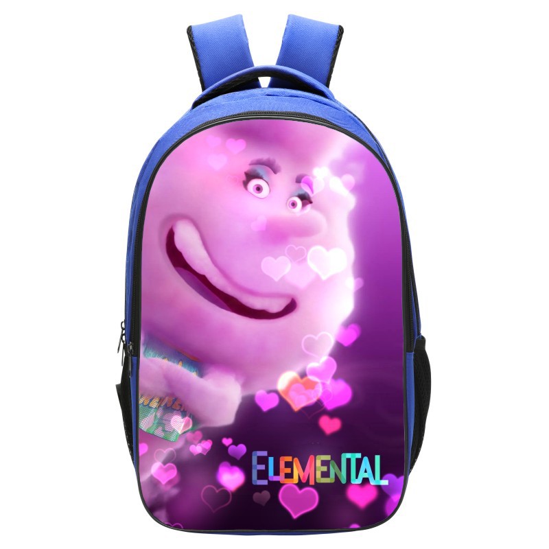 Elemental Backpack School Bag Blue - Image 12