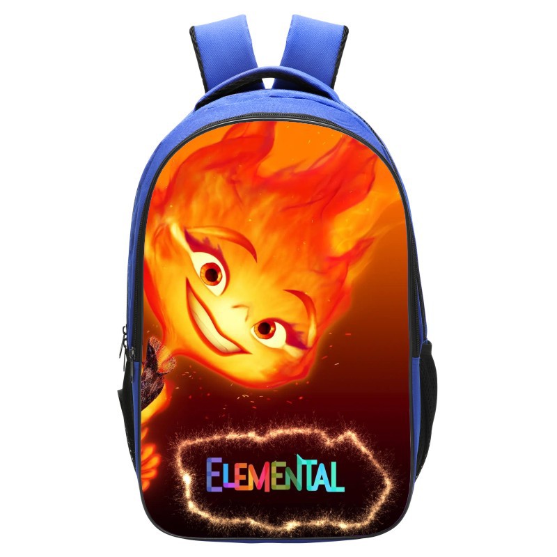 Elemental Backpack School Bag Blue - Image 13