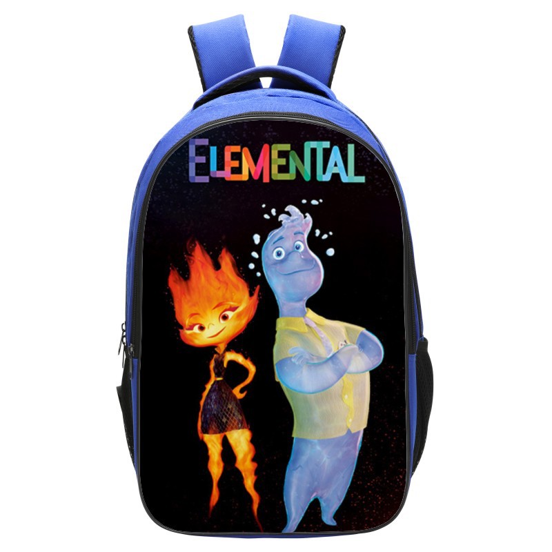 Elemental Backpack School Bag Blue - Image 17