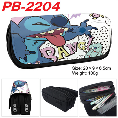 Stitch Flip cover Pencil Bag Cosmetic bag - Image 34