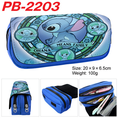 Stitch Flip cover Pencil Bag Cosmetic bag - Image 35