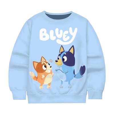 Bluey Sweatshirts Boys Hoodies Toddler Fashion Casual Baby Girls Boy Kids Sweatshirt - Image 10