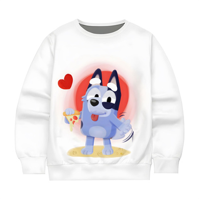 Bluey Sweatshirts Boys Hoodies Toddler Fashion Casual Baby Girls Boy Kids Sweatshirt - Image 11