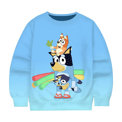 Bluey Sweatshirts Boys Hoodies Toddler Fashion Casual Baby Girls Boy Kids Sweatshirt - Image 14