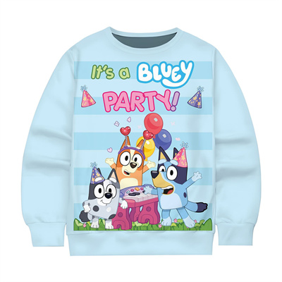 Bluey Sweatshirts Boys Hoodies Toddler Fashion Casual Baby Girls Boy Kids Sweatshirt - Image 15