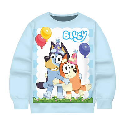 Bluey Sweatshirts Boys Hoodies Toddler Fashion Casual Baby Girls Boy Kids Sweatshirt - Image 16