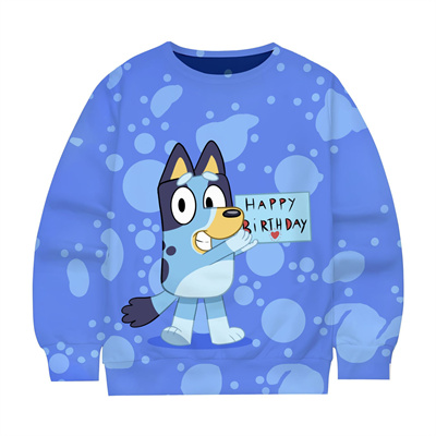 Bluey Sweatshirts Boys Hoodies Toddler Fashion Casual Baby Girls Boy Kids Sweatshirt - Image 17