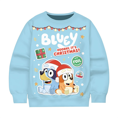 Bluey Sweatshirts Boys Hoodies Toddler Fashion Casual Baby Girls Boy Kids Sweatshirt - Image 2