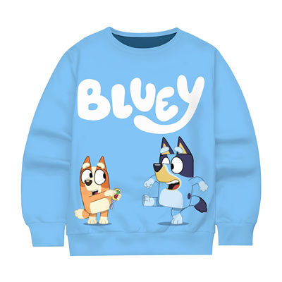 Bluey Sweatshirts Boys Hoodies Toddler Fashion Casual Baby Girls Boy Kids Sweatshirt - Image 21