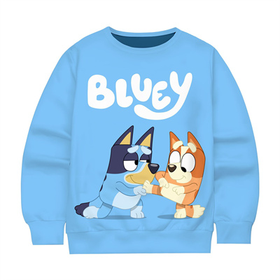 Bluey Sweatshirts Boys Hoodies Toddler Fashion Casual Baby Girls Boy Kids Sweatshirt - Image 23