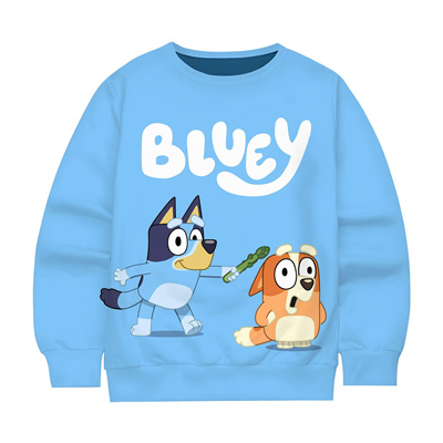 Bluey Sweatshirts Boys Hoodies Toddler Fashion Casual Baby Girls Boy Kids Sweatshirt - Image 24