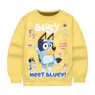 Bluey Sweatshirts Boys Hoodies Toddler Fashion Casual Baby Girls Boy Kids Sweatshirt - Image 27